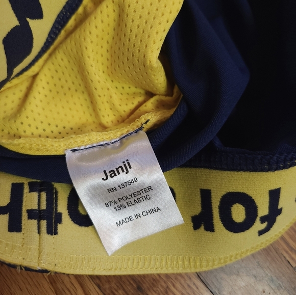 Janji Mens Athletic Running Pants Size L Run For Kenya Blue - Picture 4 of 7